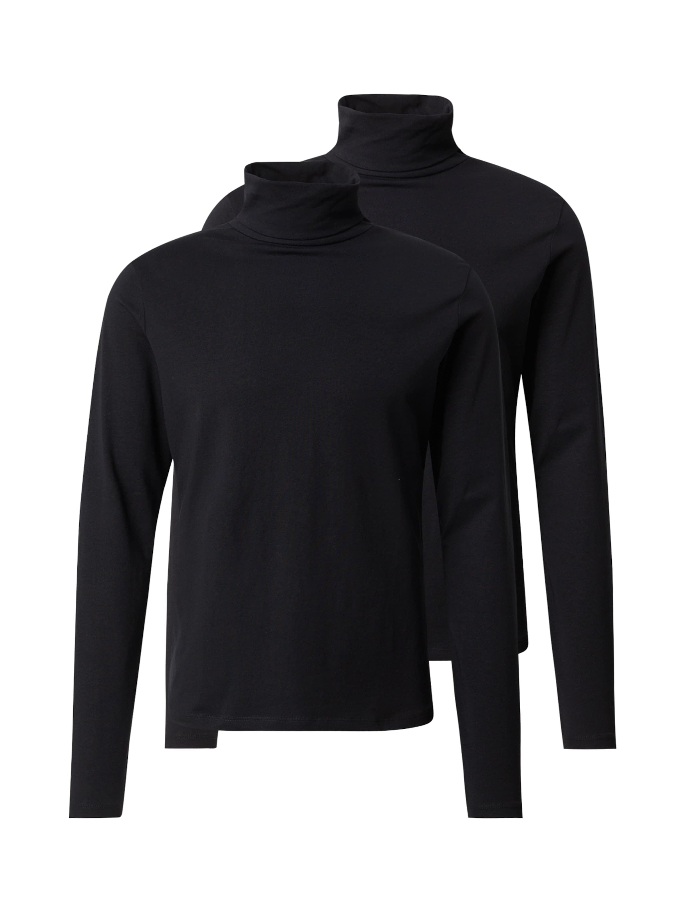 ABOUT YOU Tričko 'Brian' - Čierna: predná strana