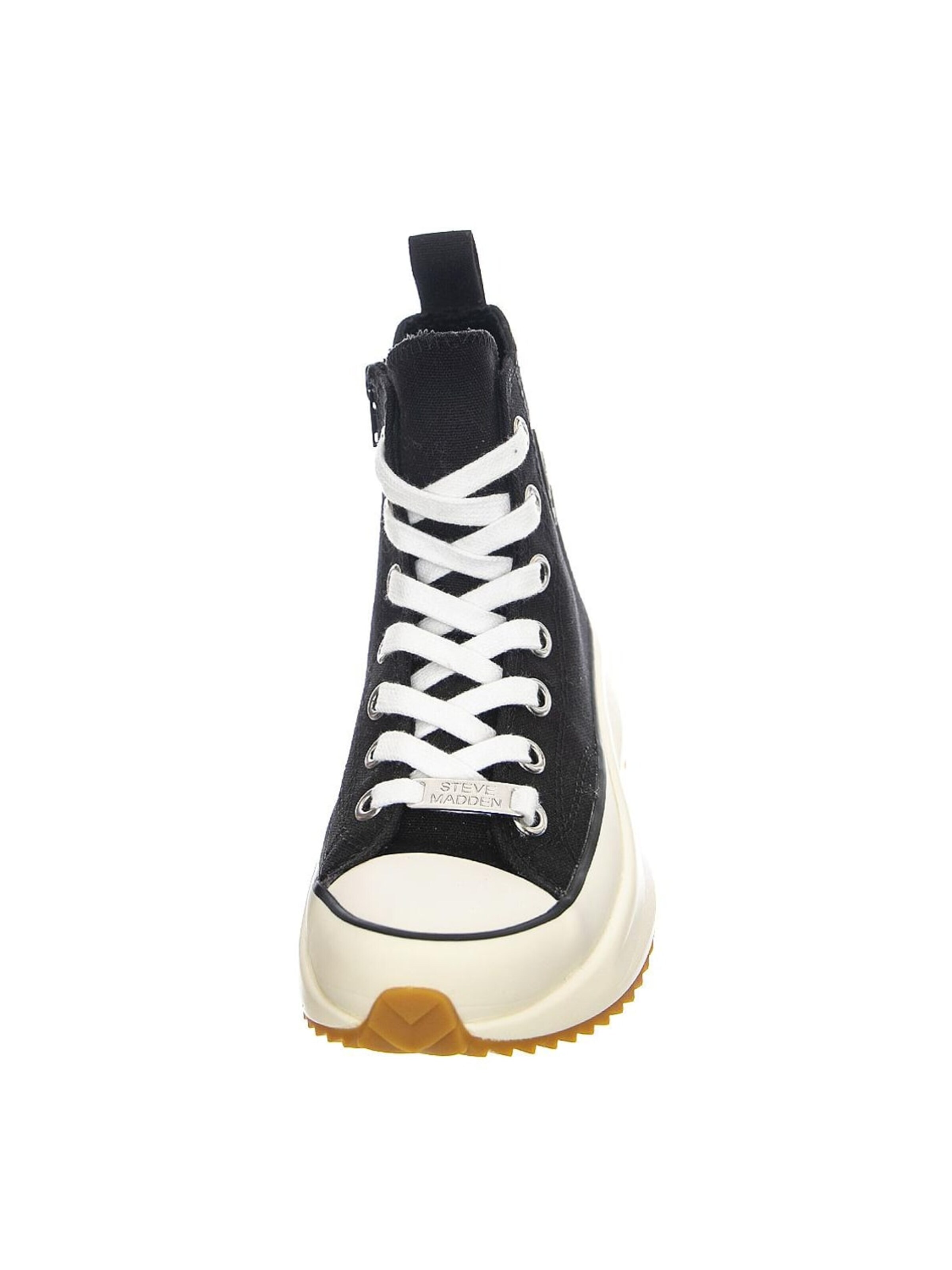 STEVE MADDEN Sportieve veterschoen 'Shark' in Zwart