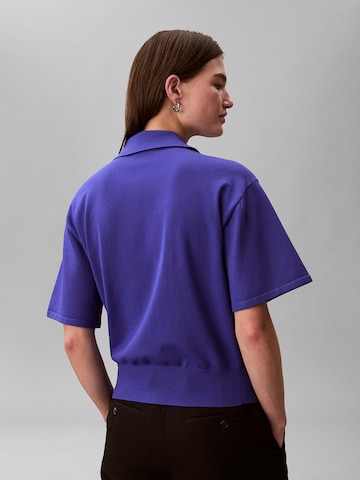 T-shirt Calvin Klein en violet