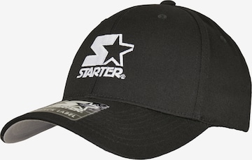 Starter Black Label Cap in Schwarz: predná strana