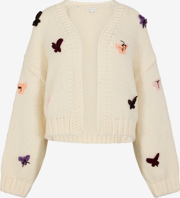 Cardigan bavarois ' ' Apricot en beige : devant