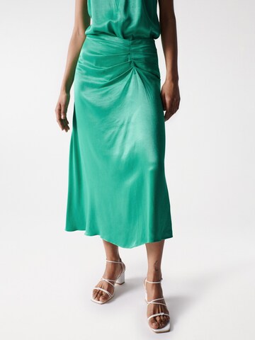 Salsa Jeans Skirt in Green: front