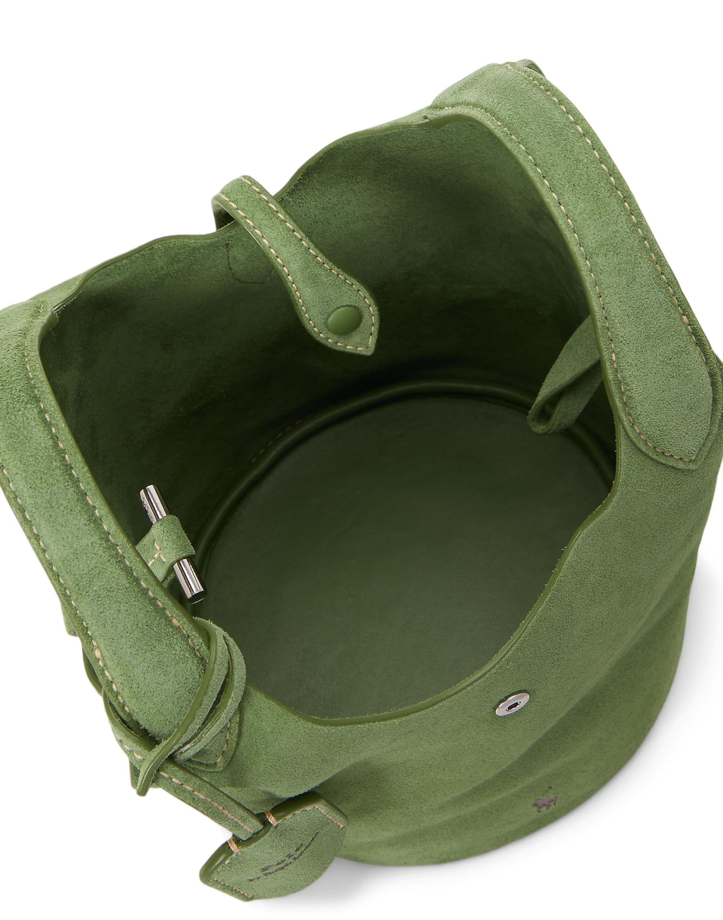 Polo Ralph Lauren Ročna torbica 'PLY' | zelena barva