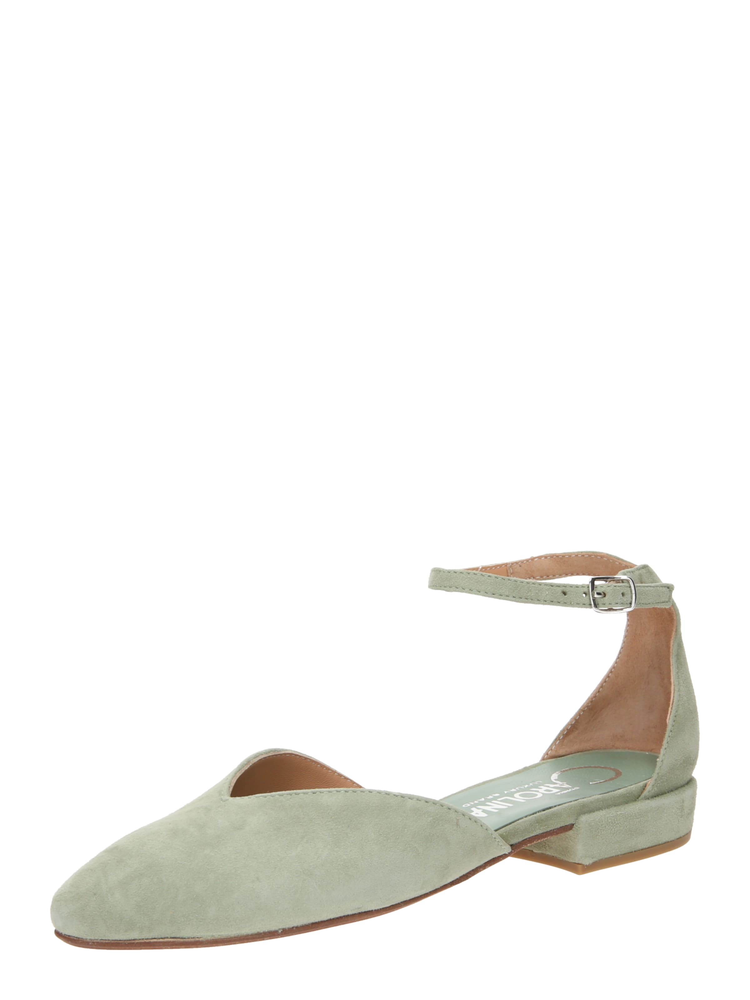 Donna Carolina Slip-ons 'MABEL CRIS' in Grey: front
