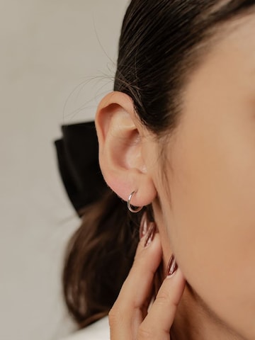 Dear Me Oorbellen 'Flare M' in Zilver