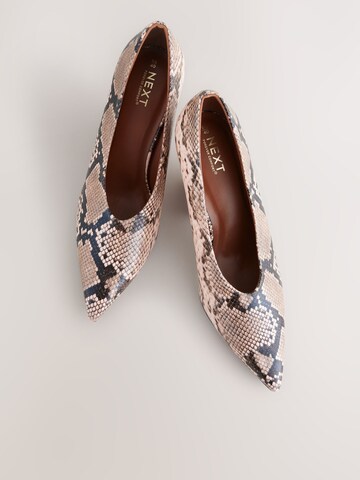 Next - Zapatos con plataforma en marrón