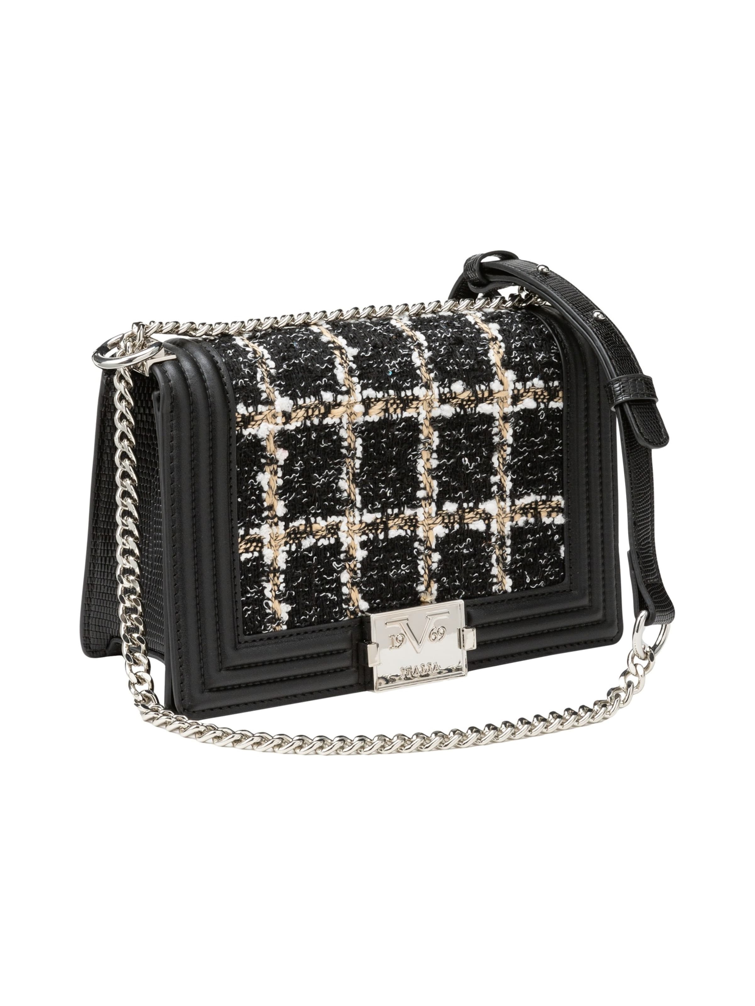 19V69 ITALIA Τσάντα ώμου 'Mila' σε μαύρο