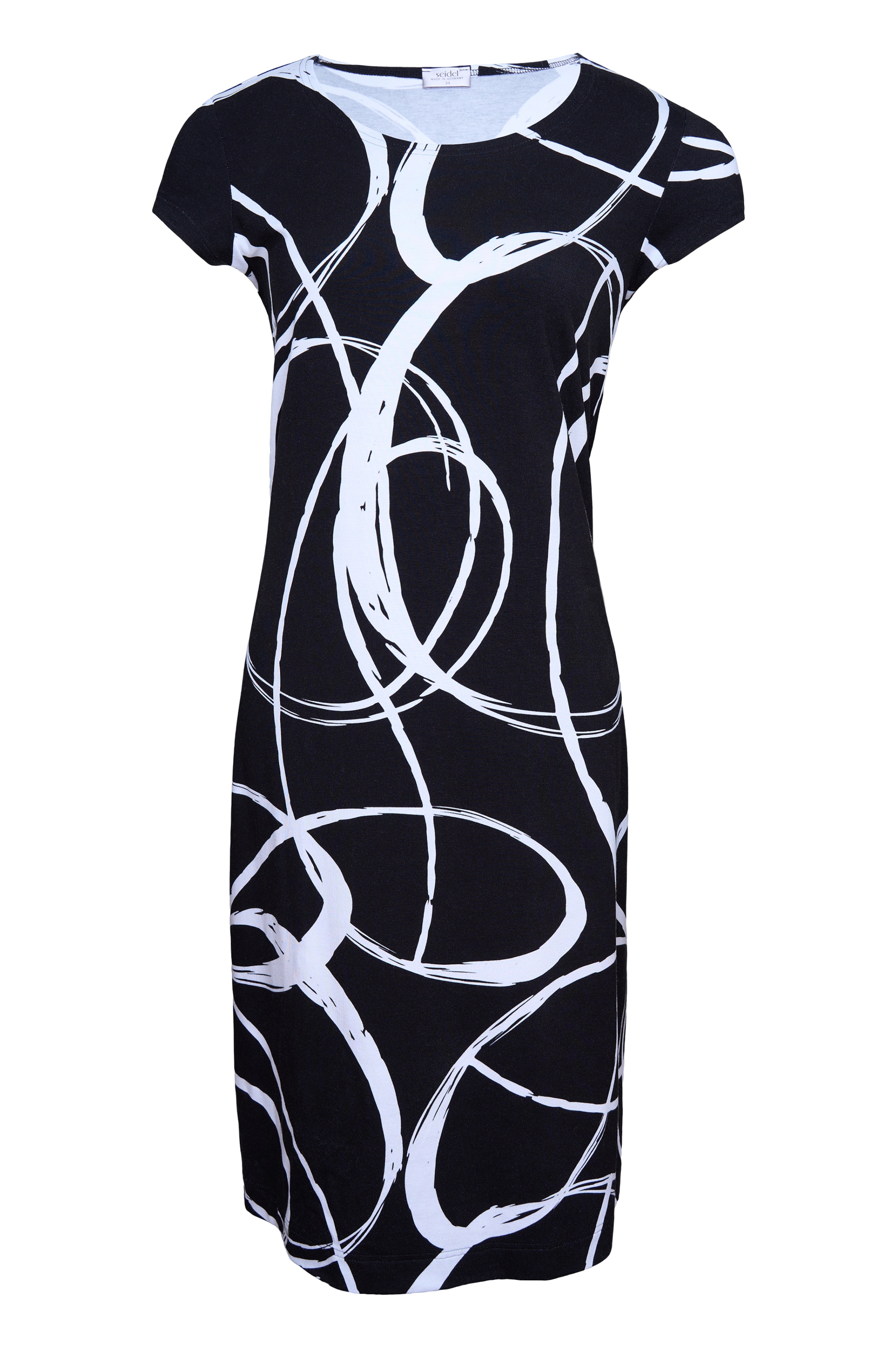 Seidel Moden Kleid in Schwarz: Vorderseite