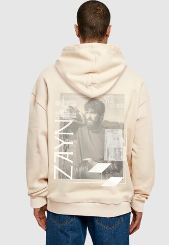 Sweat-shirt 'Zayn - Indigo' Merchcode en beige : devant