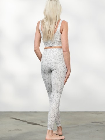 Hey Honey - Skinny Leggings en blanco