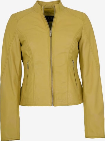 Jilani Between-Season Jacket 'Fulya' in Yellow: front