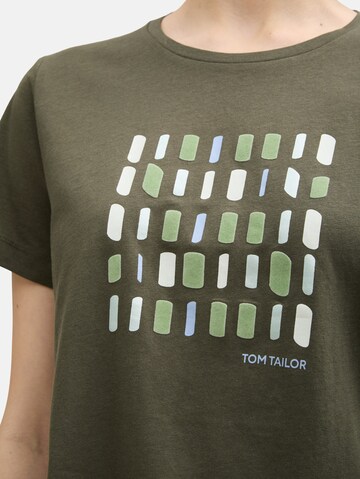 TOM TAILOR Shirt in Green