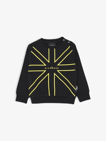 John Richmond Sweatshirt 'Union' in Schwarz: Vorderseite