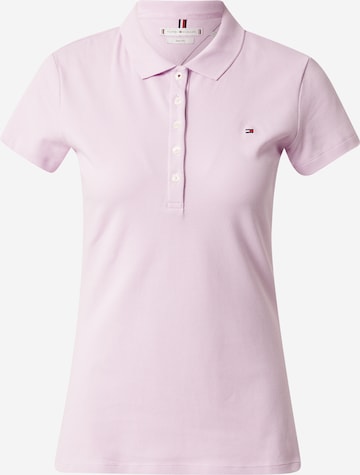TOMMY HILFIGER Poloshirt in Pink: front