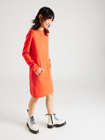 Frieda & Freddies NY Knitted dress in Orange: front