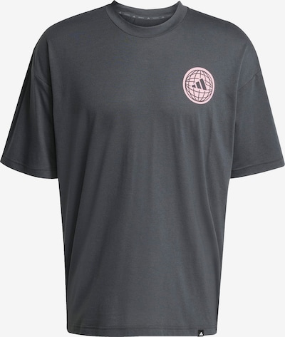 ADIDAS PERFORMANCE Toiminnallinen paita 'GFX Glob Q3' värissä roosa / musta, Tuotenäkymä