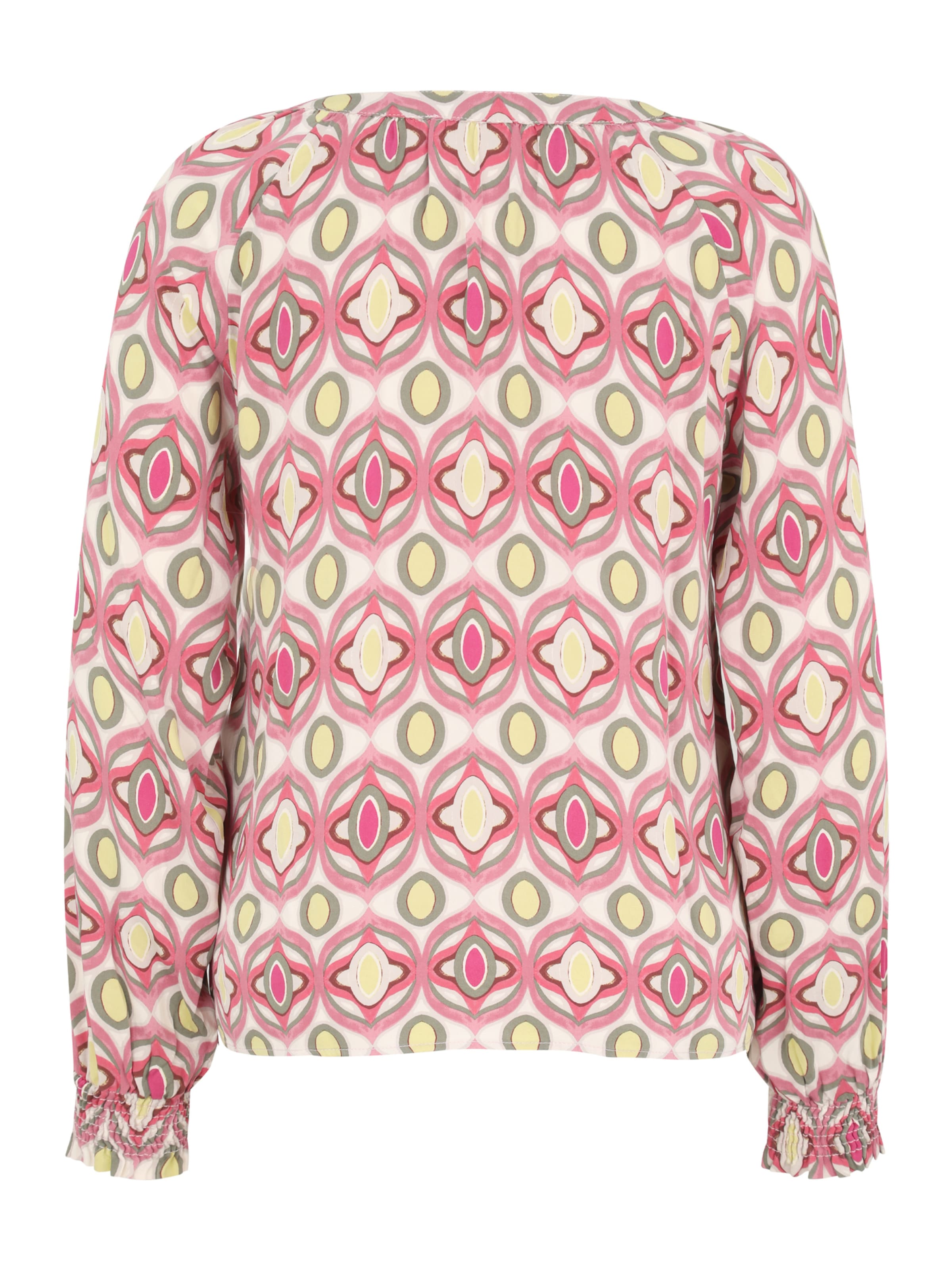 Cartoon Blouse in Geel