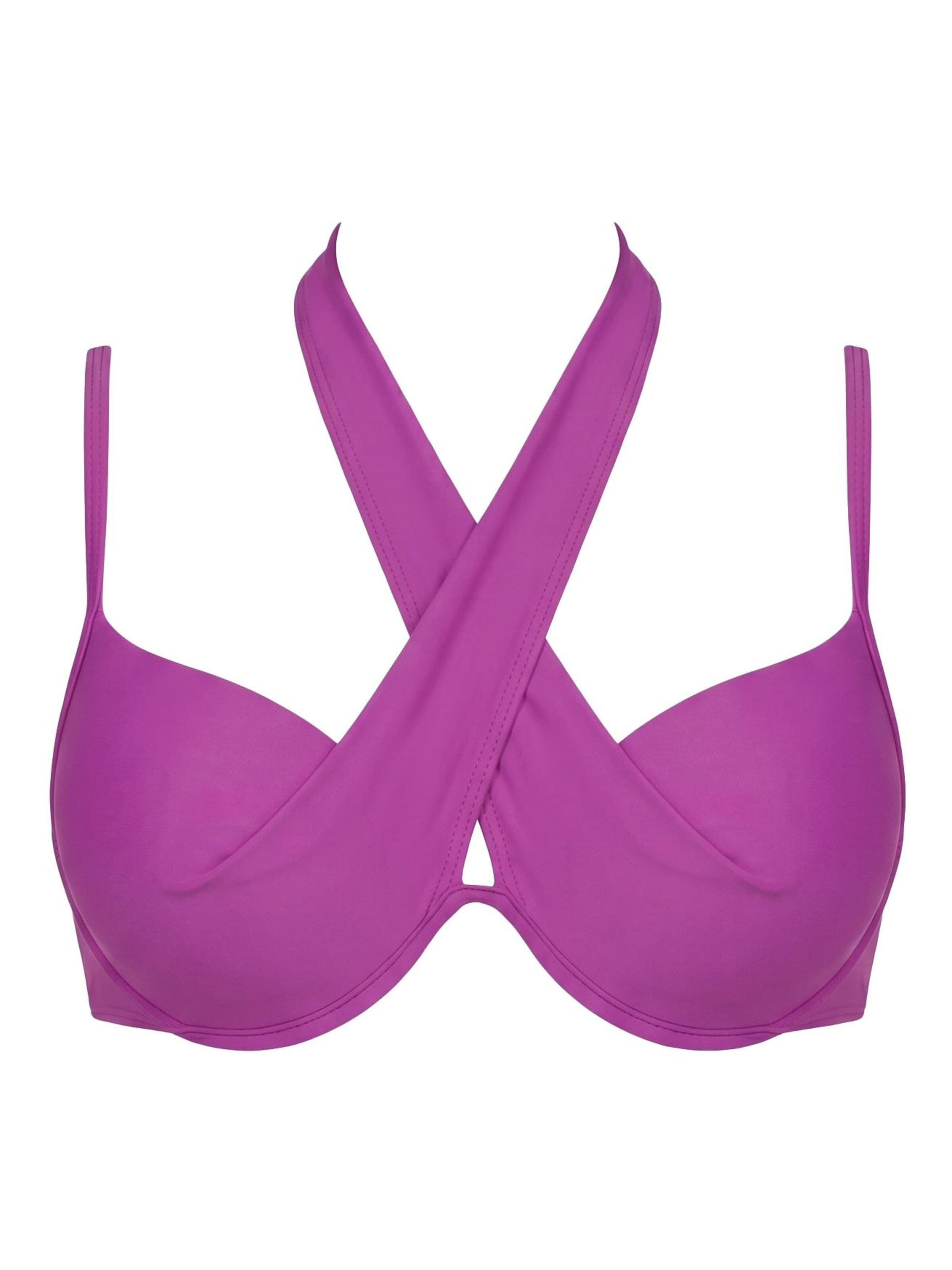 Marko Push-up Bikinitop 'Aniza M-828' in Lila: voorkant