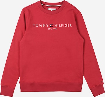 TOMMY HILFIGER Sweatshirt in Rot: front