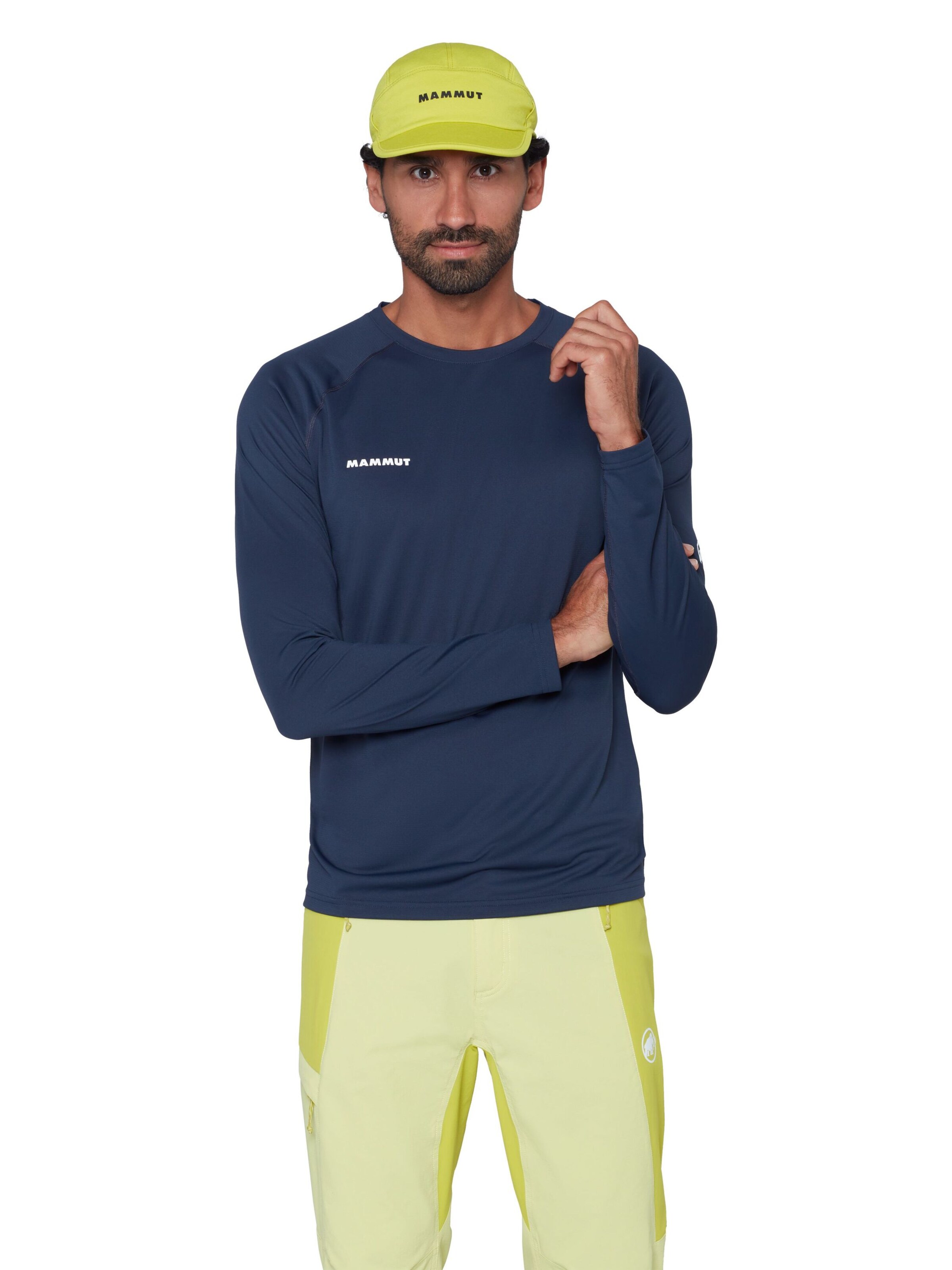 MAMMUT Performance Shirt 'Ducan' in Blue: front