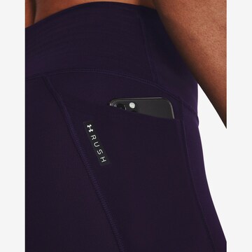 UNDER ARMOUR Skinny Workout Pants in Purple