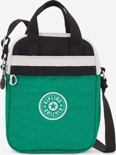 KIPLING Τσάντα ώμου 'LEVY' σε πράσινο / μαύρο / λευκό, Άποψη προϊόντος