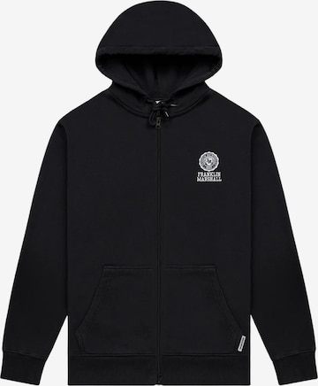 FRANKLIN & MARSHALL Between-Season Jacket in Black: front