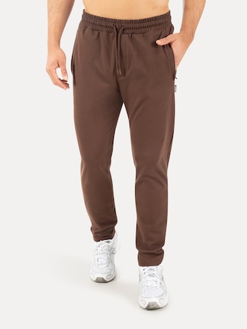 Smilodox Regular Broek 'Delian' in Bruin: voorkant