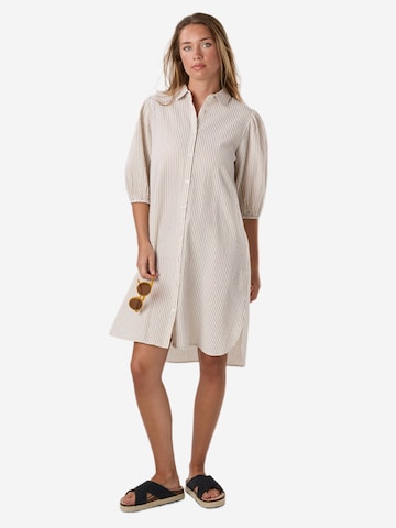 Abito camicia 'Marina' di Seaside in beige