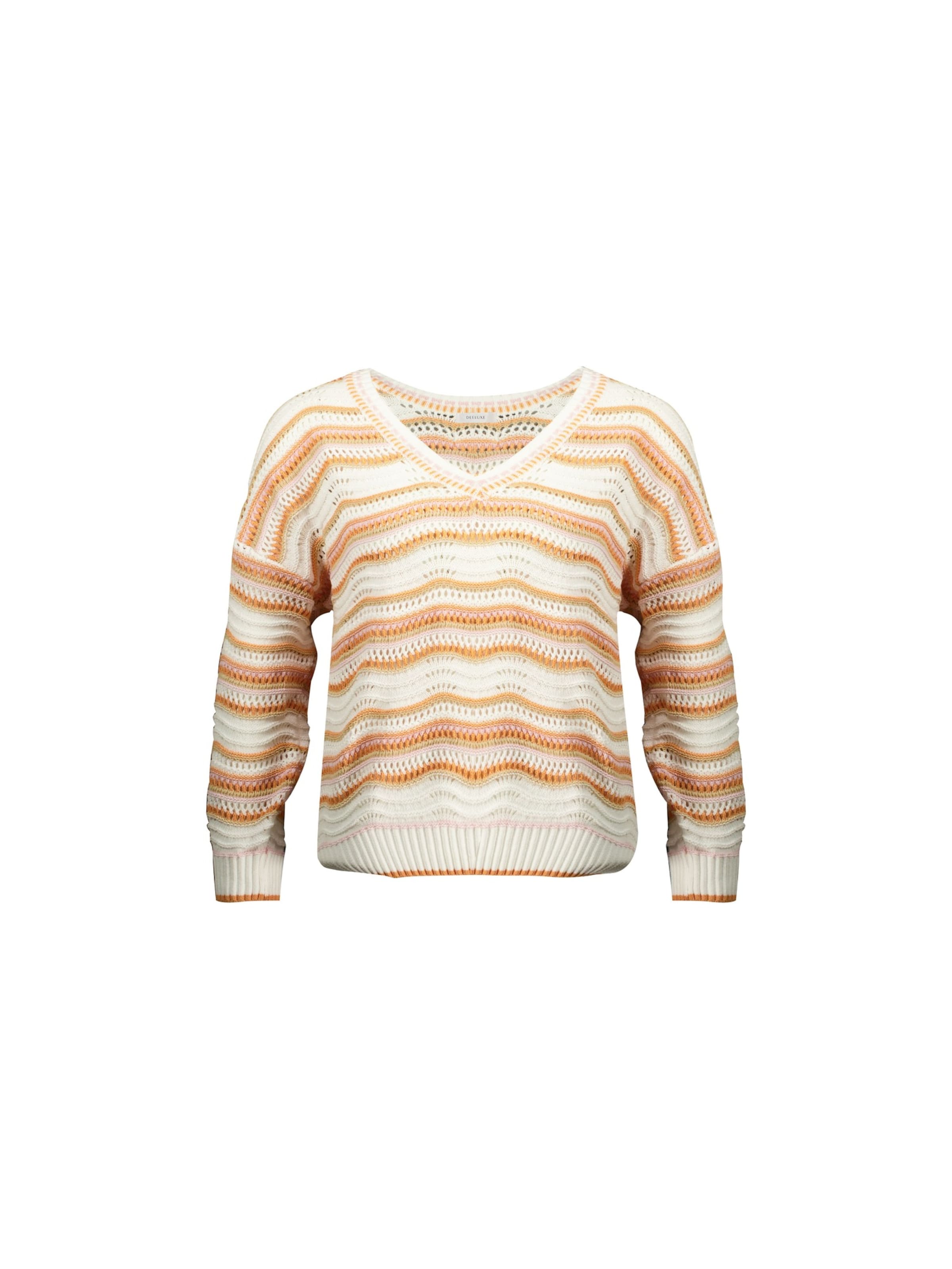 Pull-over 'MELVINA' Deeluxe en orange : devant