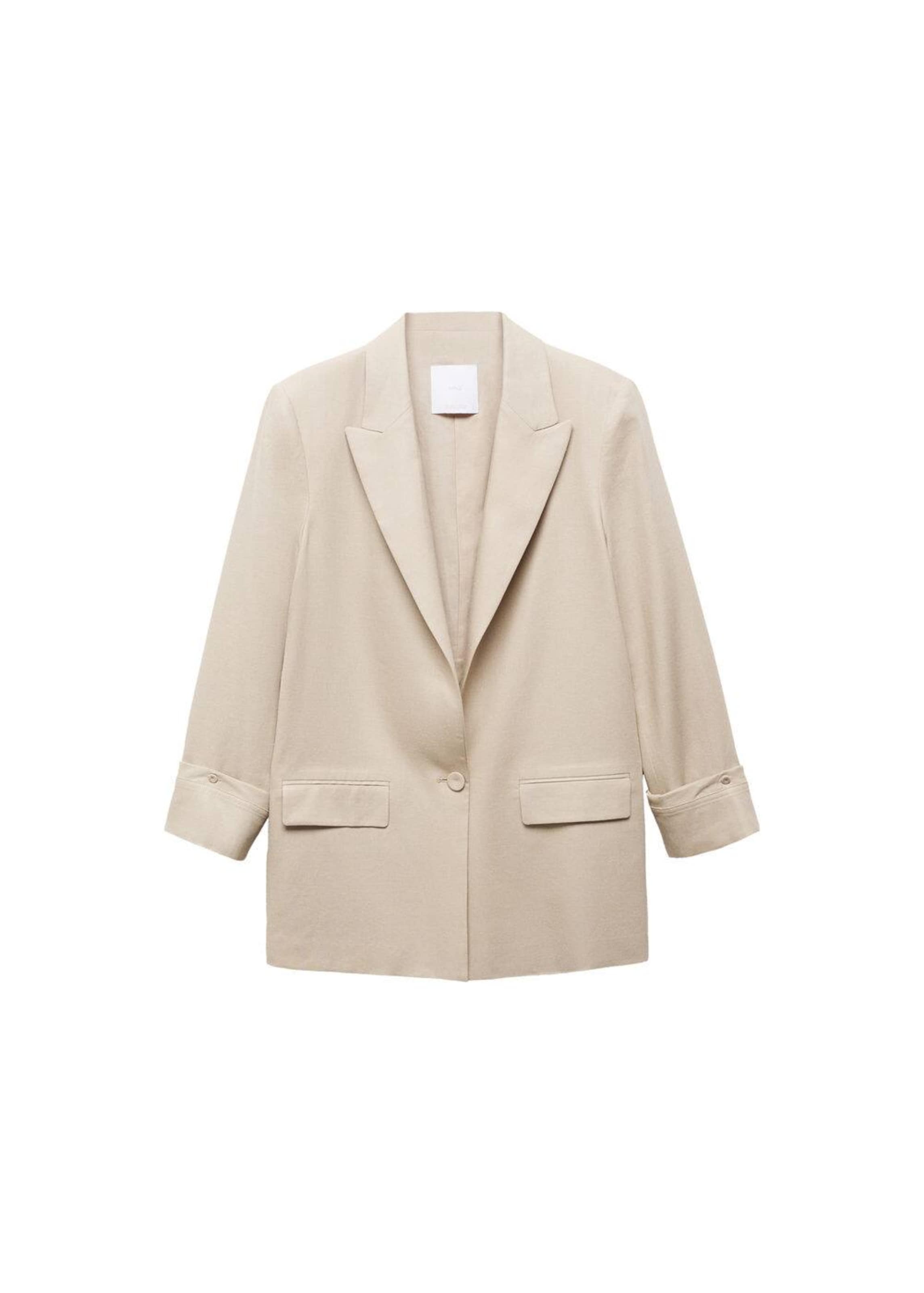 MANGO Blazer 'Eleli' i beige, Produktvisning