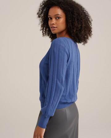 WE Fashion Pullover in Blau