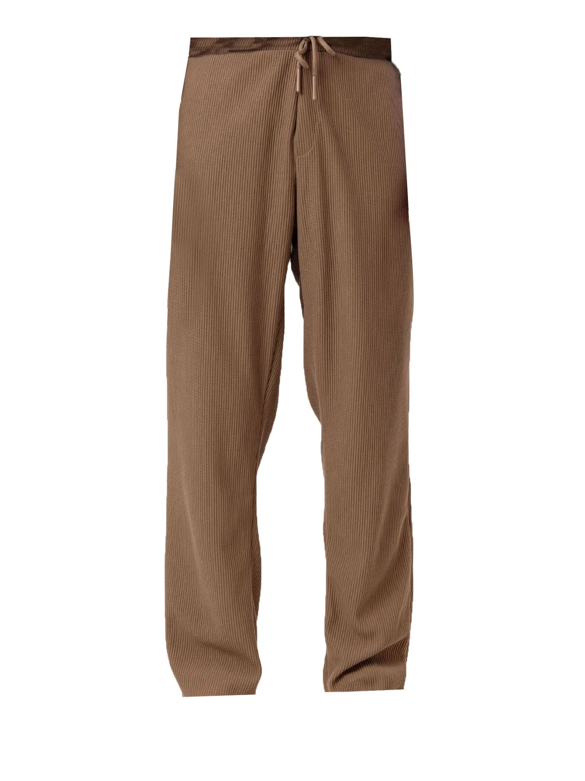 Antioch Loosefit Bukser i beige: forside