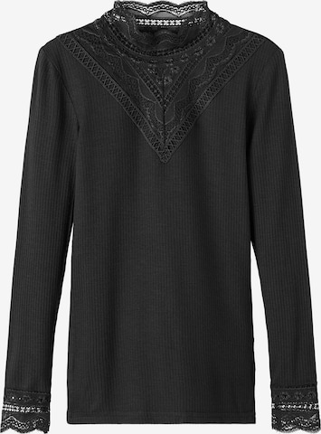 NAME IT Shirt 'Nuri' in Schwarz: predná strana