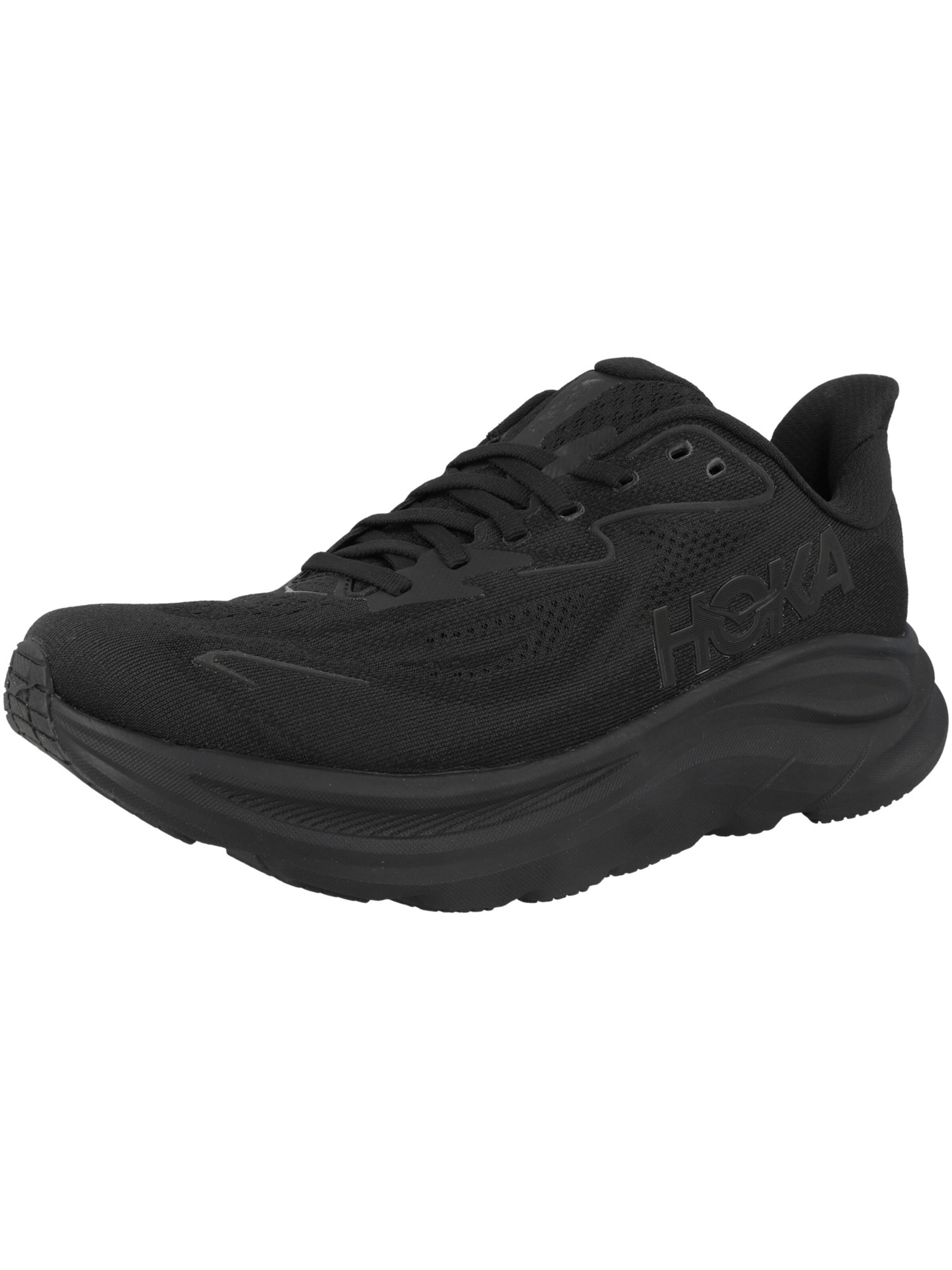 HOKA Running shoe 'Clifton 10' in Black: front