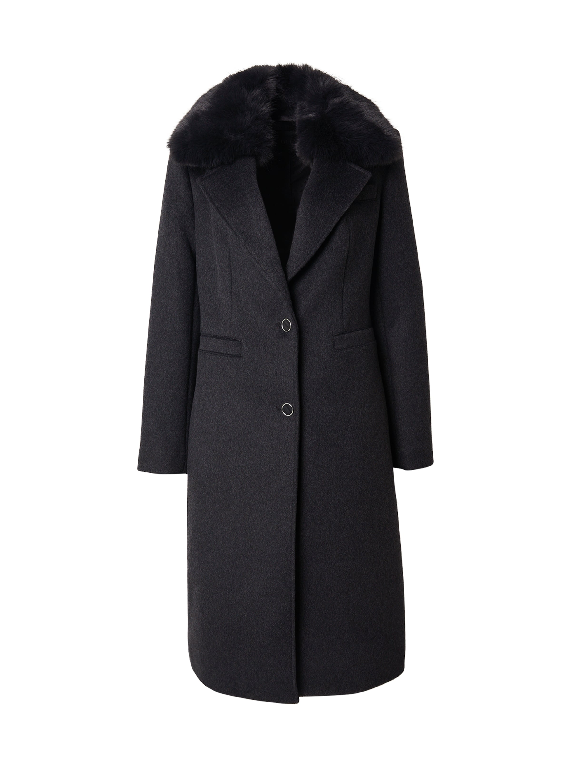 GUESS Átmeneti kabátok 'KAROLE' - szürke: elől