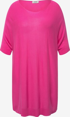 Pull-over oversize Angel of Style en rose : devant