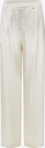 Pantalon 'EVE' A LOT LESS en blanc : devant