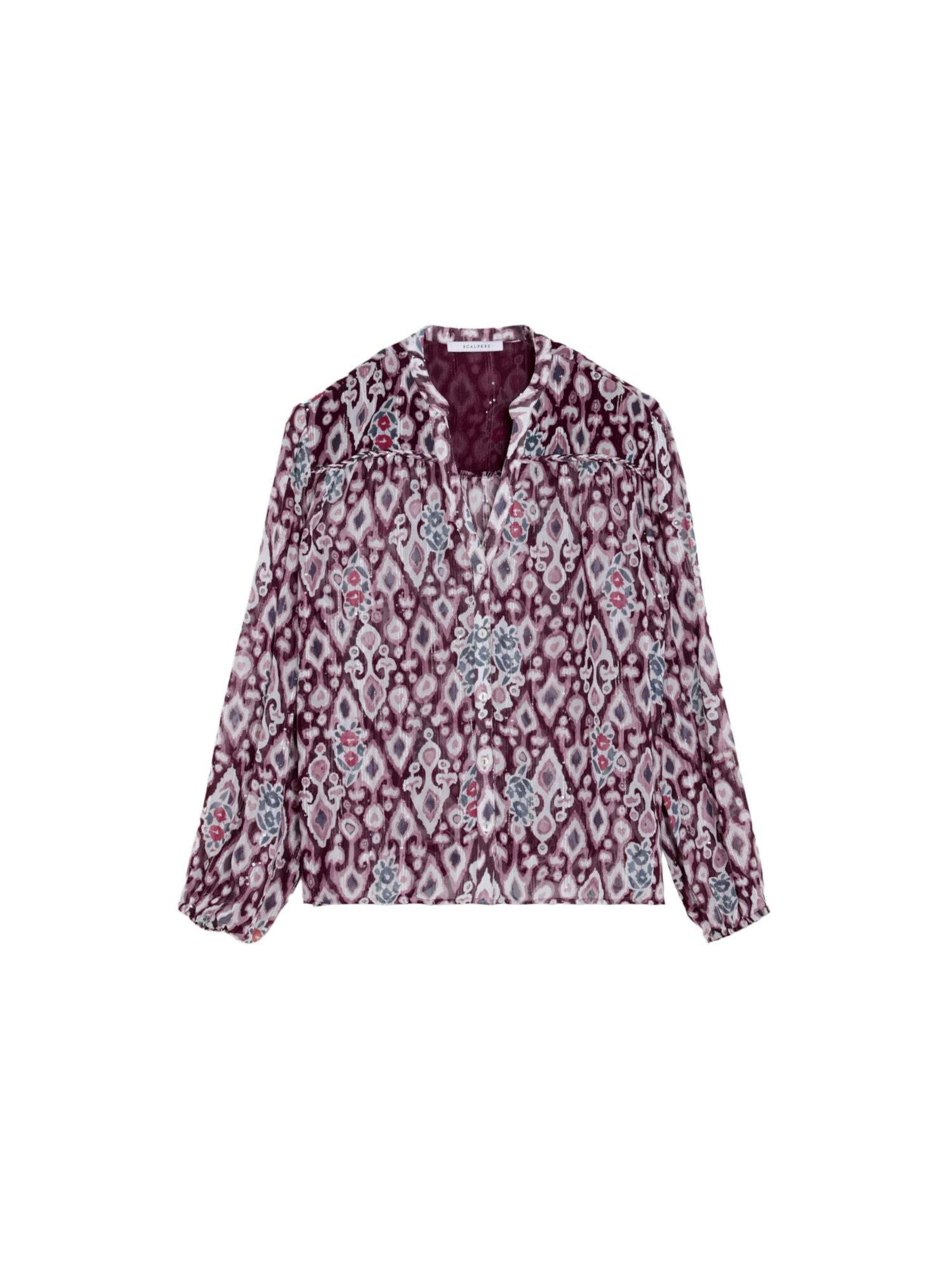 Scalpers Ikat Blouse ' ' in Mischfarben: Vorderseite