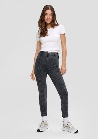 QS Skinny Leggings in Zwart