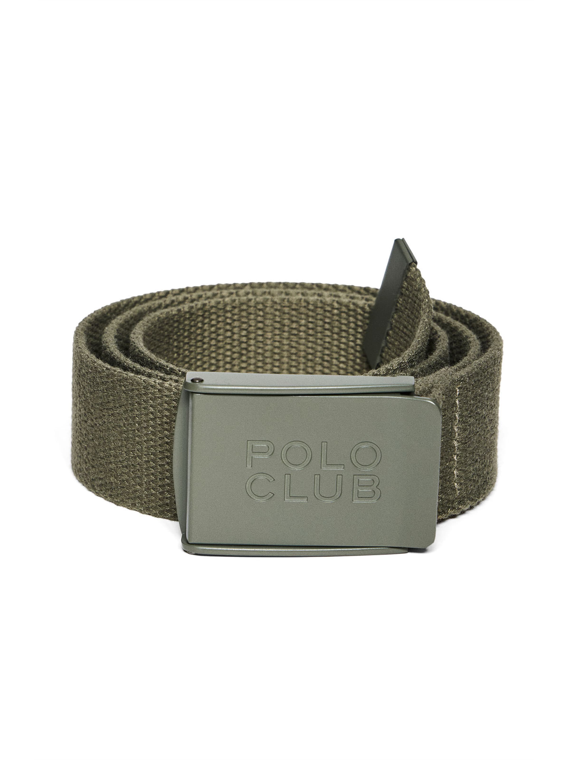 Polo Club Belt in Green: front