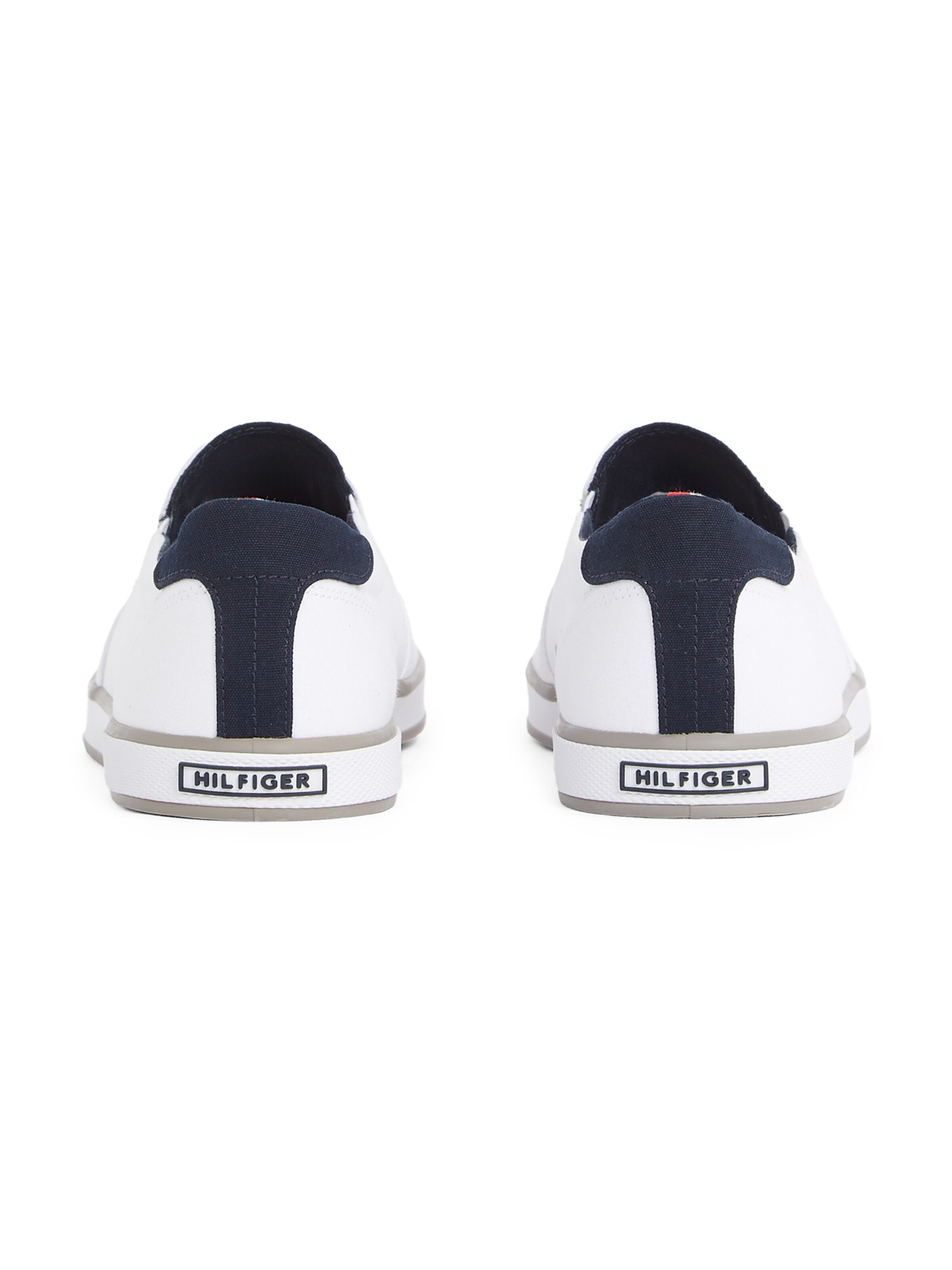 balts TOMMY HILFIGER Brīvā laika apavi bez aizdares