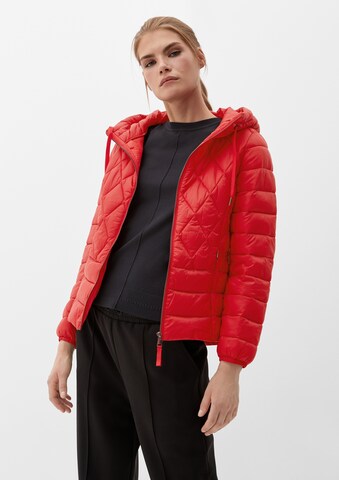 s.Oliver Between-Season Jacket in Red: front