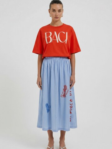 OUI T-Shirt in Rot