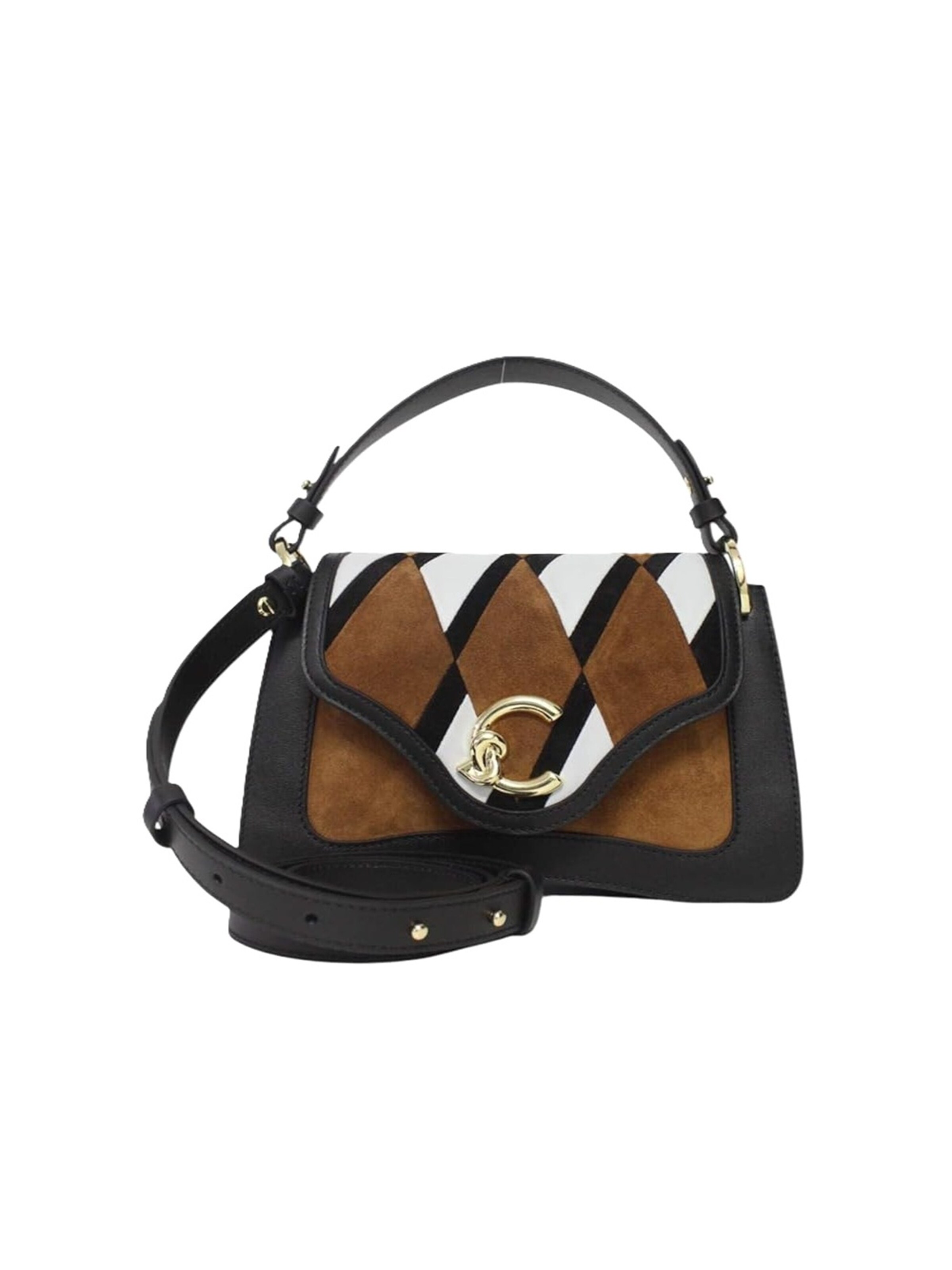 Coccinelle Handtasche 'E1T1S180201'‌‌‌‌‌‌‌‌‌ in Schwarz: Vorderseite