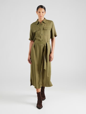 Robe-chemise GANT en vert : devant