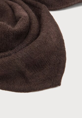 Zwillingsherz Shawl in Brown