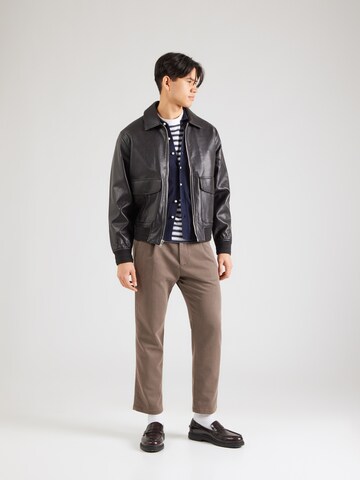 Regular Pantalon à pince DRYKORN en marron