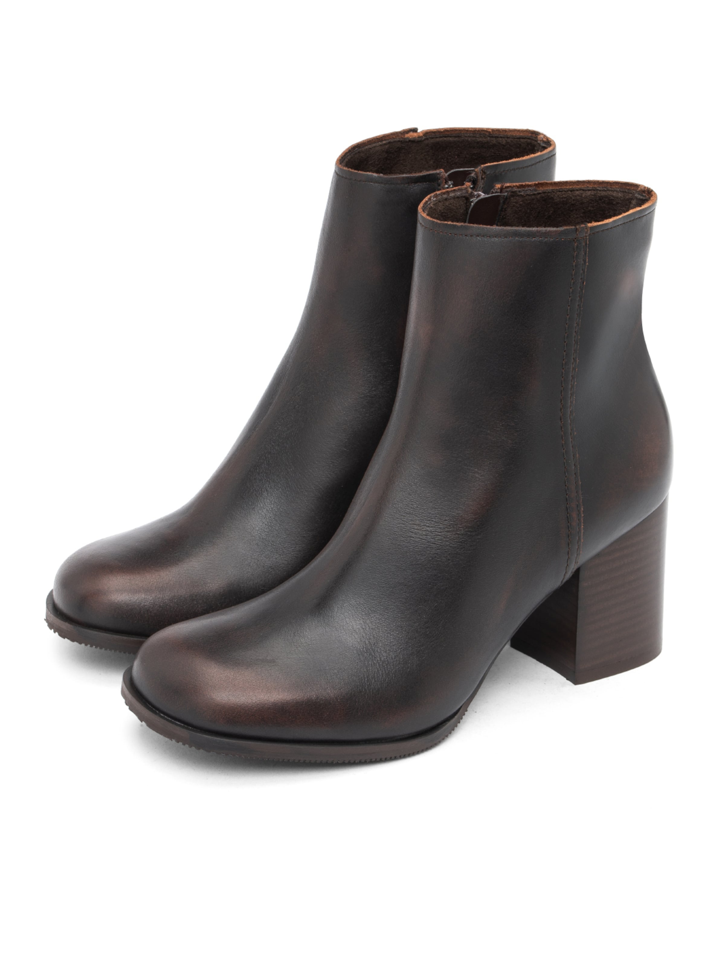 Bottines RYŁKO en marron