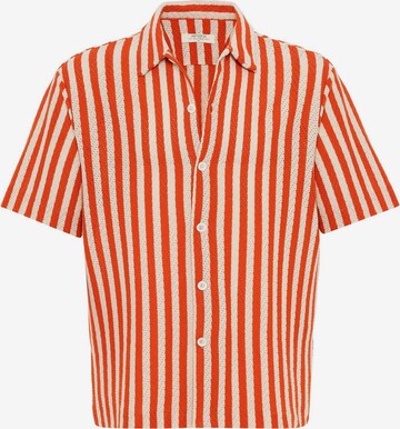 Chemise Antioch en orange : devant